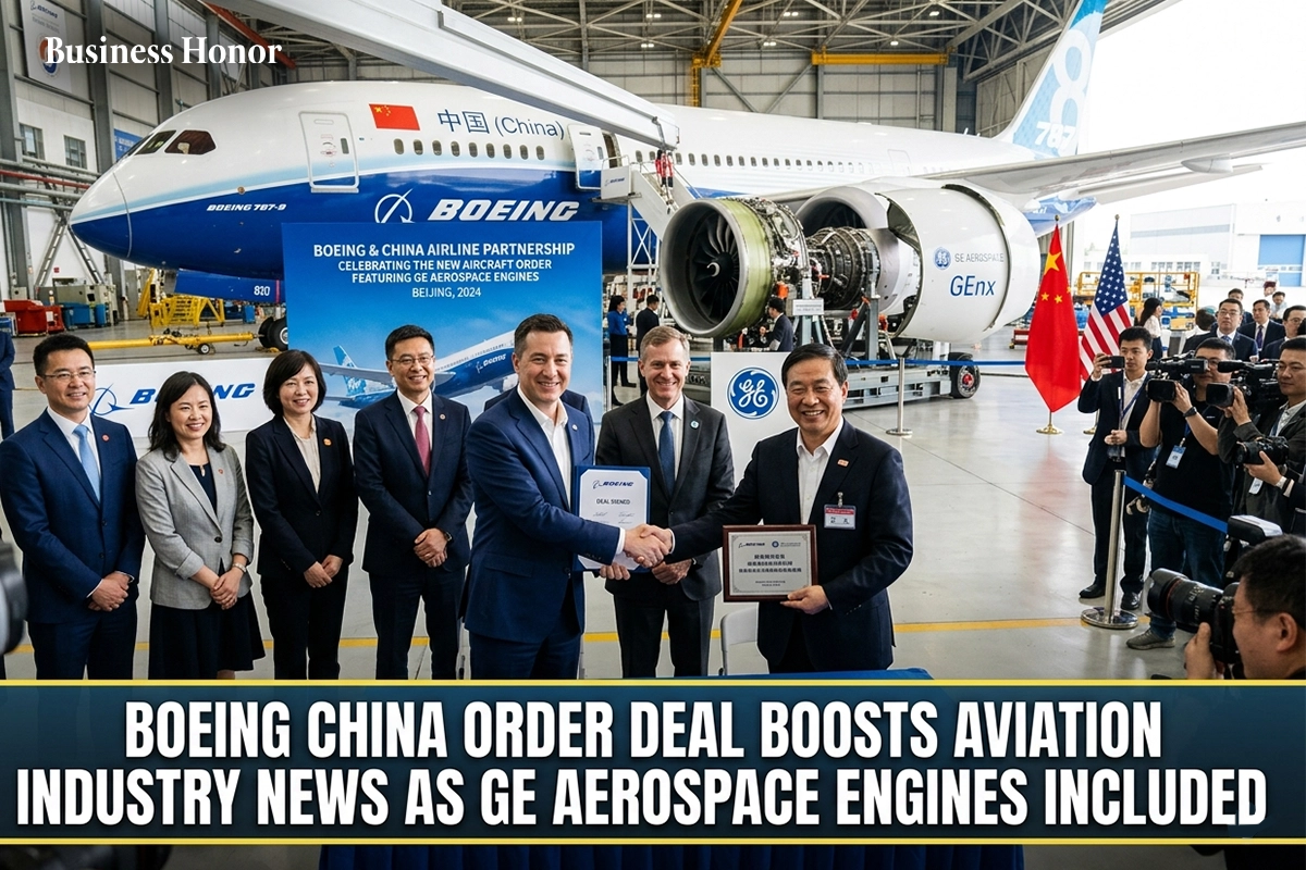  Boeing China Order Deal Boosts Aviation Industry News as GE Aerospace Engines Included 